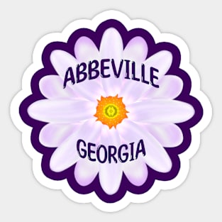 Abbeville Georgia Sticker